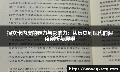 探索卡内皮的魅力与影响力：从历史到现代的深度剖析与展望