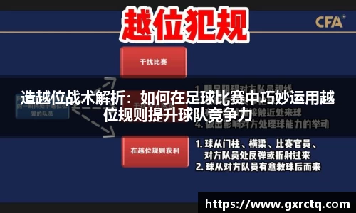 造越位战术解析：如何在足球比赛中巧妙运用越位规则提升球队竞争力